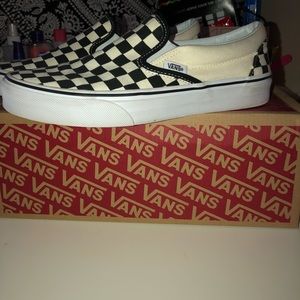 Checkered vans